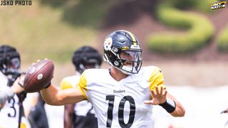 Steelers Recent Cut Mitchell Trubisky Now Could Land Back In AFC North With Rival Browns (Steelers News). Photo by Jordan Schofield / SteelerNation (X: @JSKO_PHOTO)